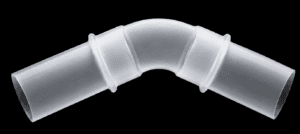 Digital radiograph of a press fitting – pipe insertion depth measurement