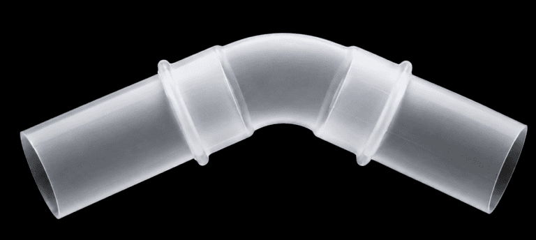Digital radiograph of a press fitting – pipe insertion depth measurement